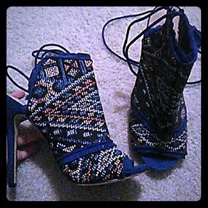 Never worn outside heels